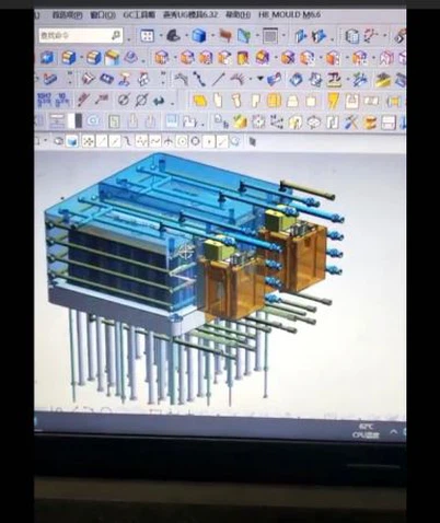 Plastic malontwerp voor productieanalyse